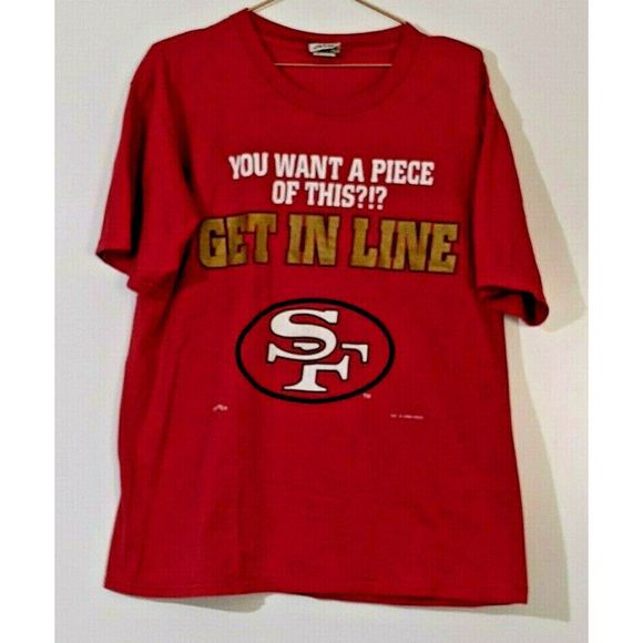 Nutmeg Other - San Francisco 49ers T-Shirt XL Nutmeg 1994 NFL